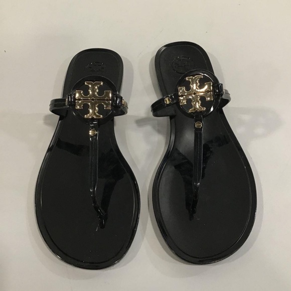 Tory Burch Shoes - Women’s Tory Burch Black Mini Miller Jelly Sandal Size 9M